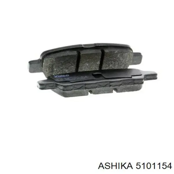 Задні гальмівні колодки Ashika 5101154 ціна, від 22.97 USD