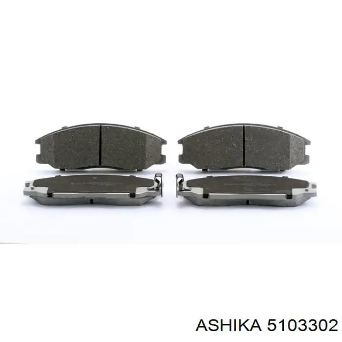 Задні гальмівні колодки Ashika 5103302 ціна, від 15.07 USD