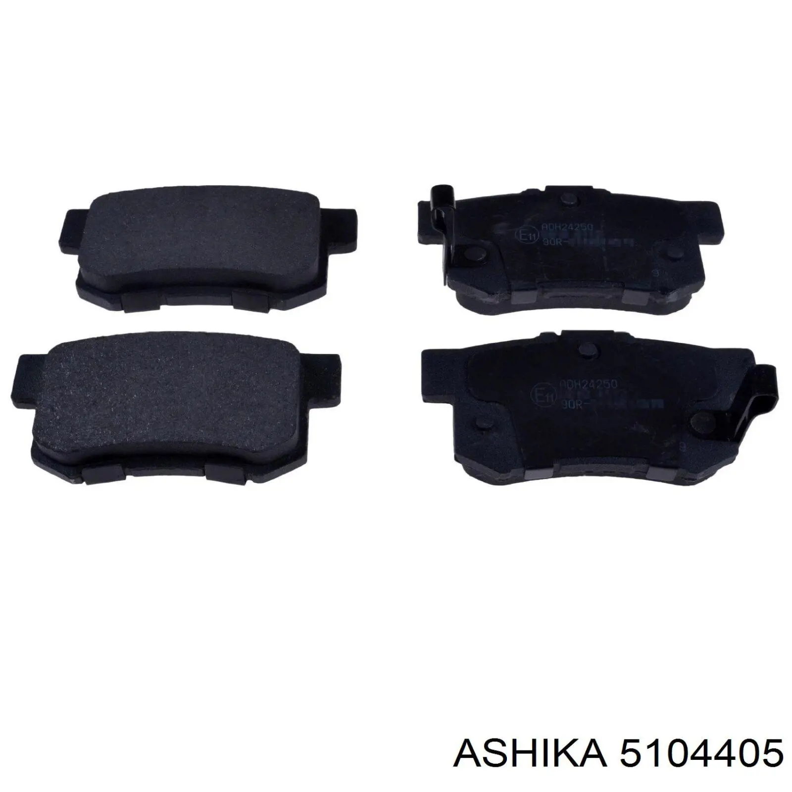 Купити 5104405 Ashika Задні колодки