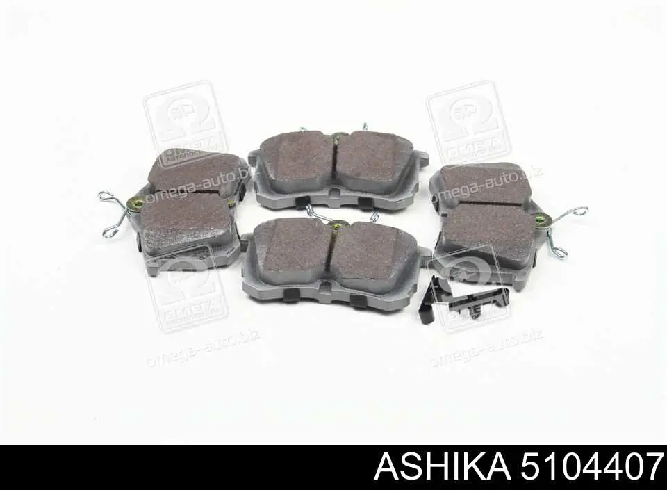 Задні гальмівні колодки Ashika 5104407 ціна, від 19.00 USD