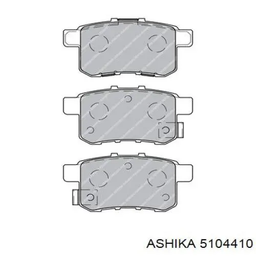 Купити 5104410 Ashika Задні колодки