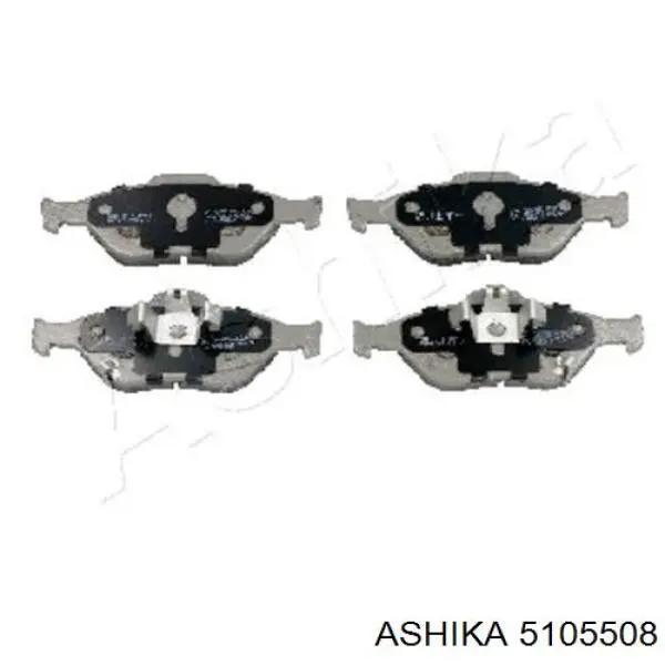 Задні дискові колодки Ashika 5105508