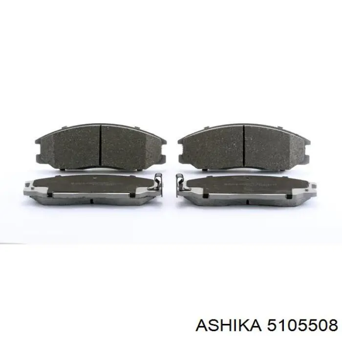 5105508 Ashika Колодки гальмівні задні, дискові