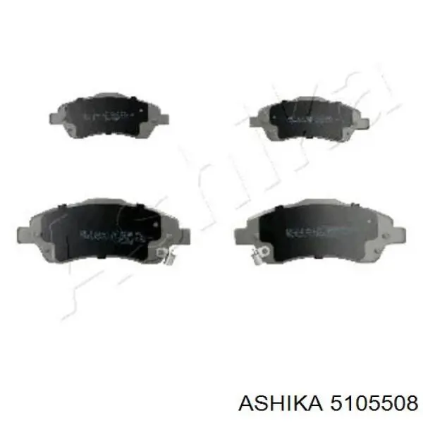 Купити 5105508 Ashika Задні колодки
