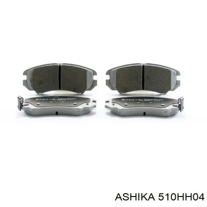 Задні дискові колодки Ashika 510HH04