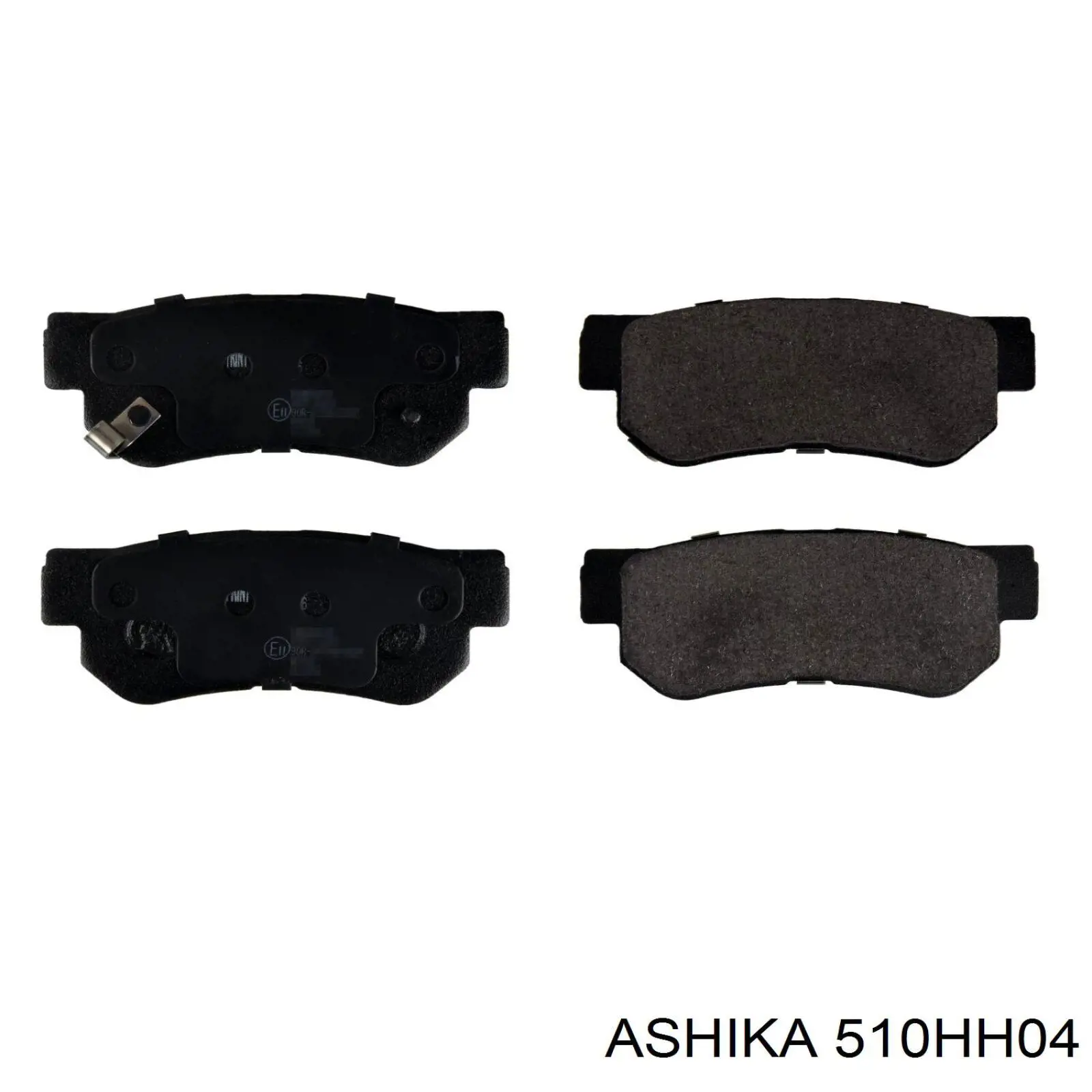Купити 510HH04 Ashika Задні колодки