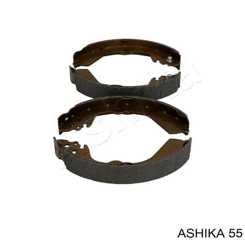 55 Ashika колодки гальмові задні, барабанні
