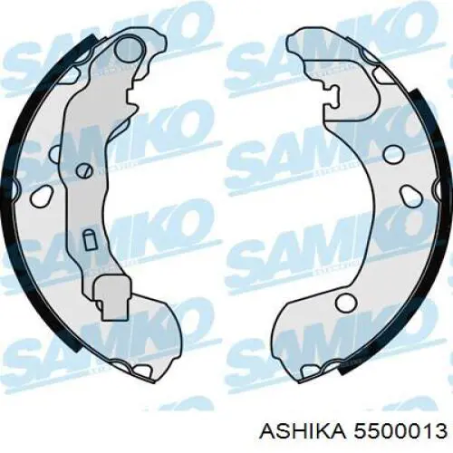Колодки гальмові задні, барабанні Ashika 5500013 ціна, від 17.30 USD