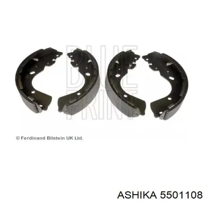 Колодки ручника / стоянкового гальма Ashika 5501108 ціна, від 25.66 USD