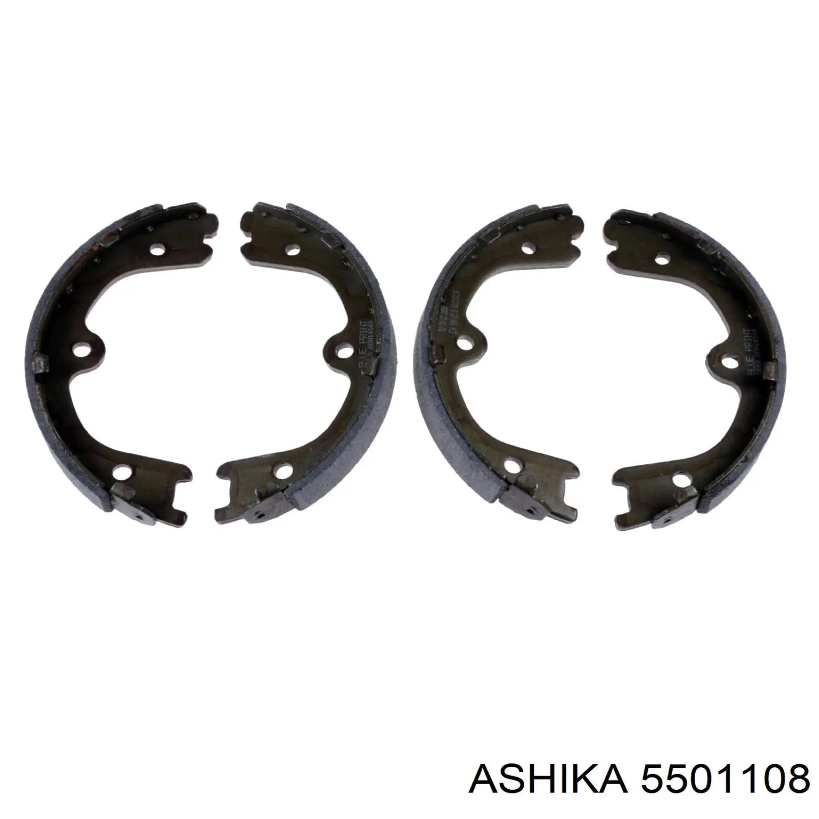 5501108 Ashika Гальмівні колодки ручника