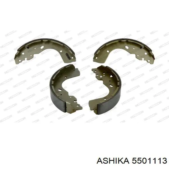 Купити 5501113 Ashika Колодки гальмові задні, барабанні