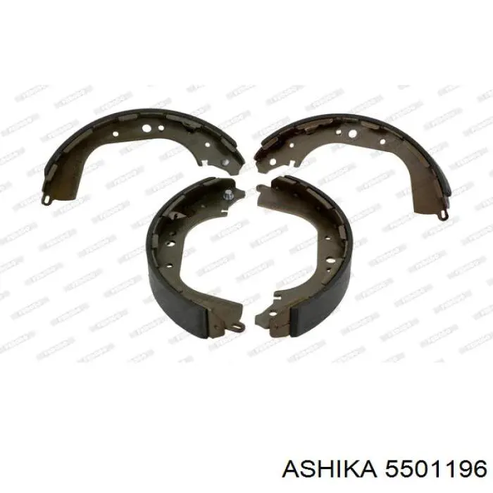 Купити 5501196 Ashika Колодки гальмові задні, барабанні