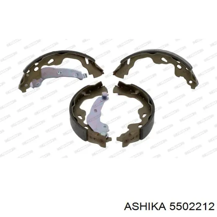 Колодки гальмові задні, барабанні Ashika 5502212 ціна, від 17.29 USD