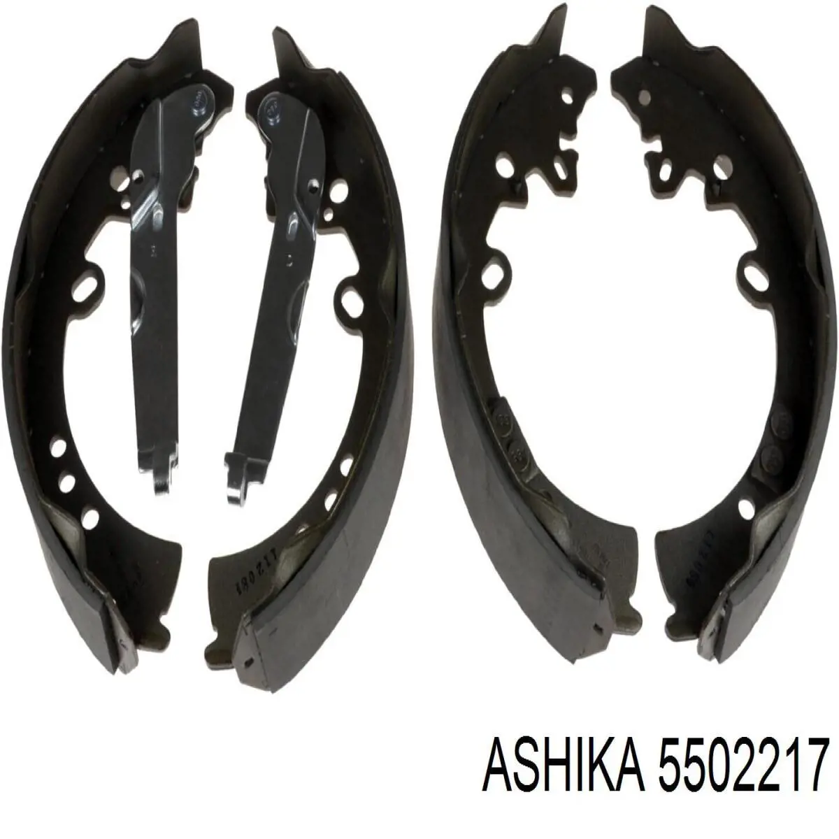 Купити 5502217 Ashika Колодки гальмові задні, барабанні
