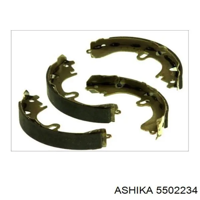 Колодки гальмові задні, барабанні Ashika 5502234 ціна, від 15.67 USD