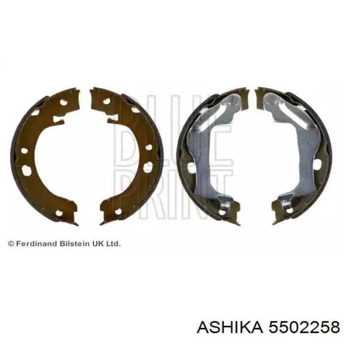 Колодки ручника 5502258 Ashika
