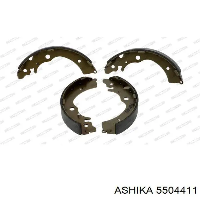 Купити 5504411 Ashika Колодки гальмові задні, барабанні