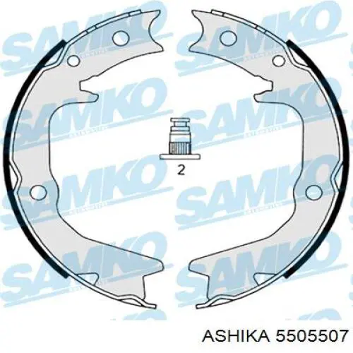 Гальмівні колодки ручника на Mitsubishi Pajero PININ H60, H70