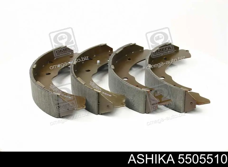 Колодки гальмові задні, барабанні Ashika 5505510 ціна, від 39.59 USD