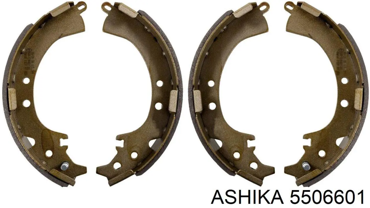 5506601 Ashika колодки гальмові задні, барабанні