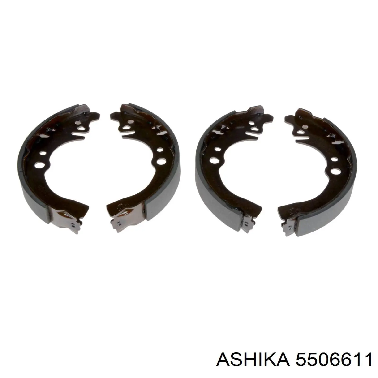 5506611 Ashika колодки гальмові задні, барабанні
