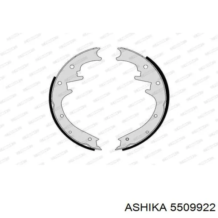 Колодки гальмові задні, барабанні Ashika 5509922 ціна, від 37.42 USD