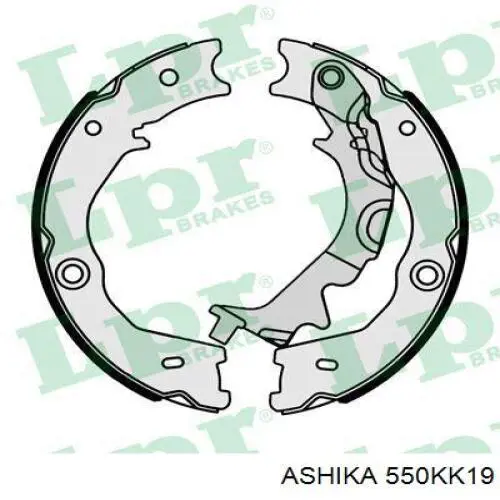 Купити 583504DA00 Hyundai/Kia Гальмівні колодки гальма стоянки