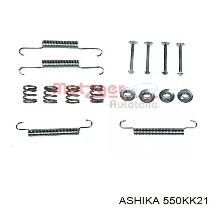 Купити 550KK21 Ashika Гальмівні колодки гальма стоянки