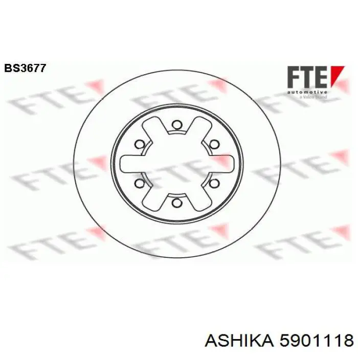 Важіль маятниковий Ashika 5901118