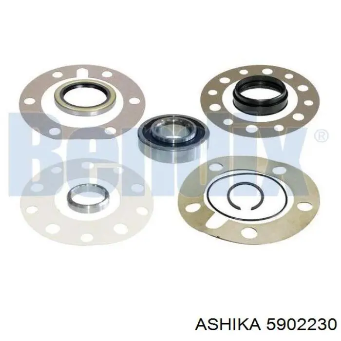 5902230 Ashika поворотний важіль
