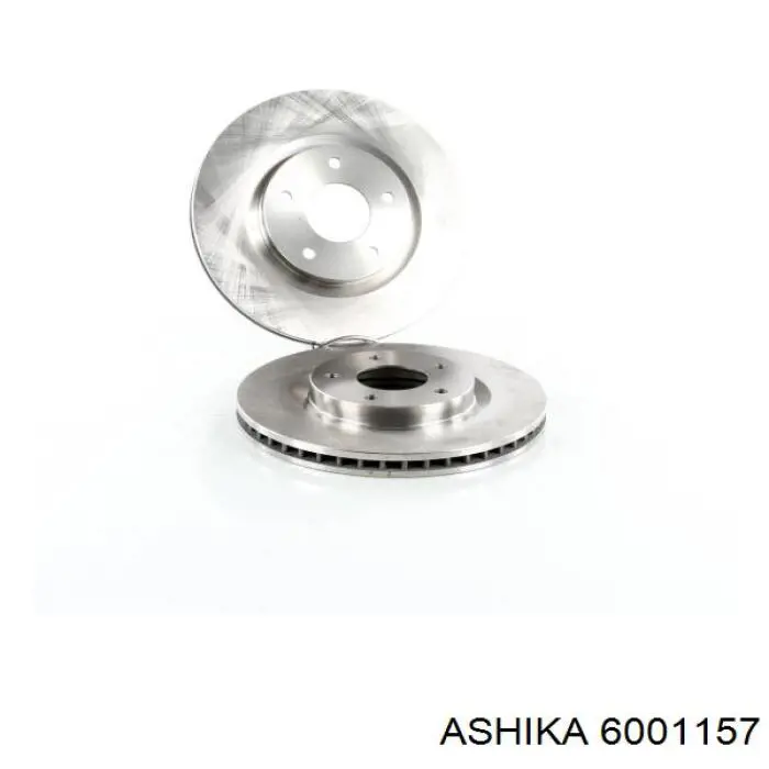 6001157 Ashika Гальмо дискове переднє