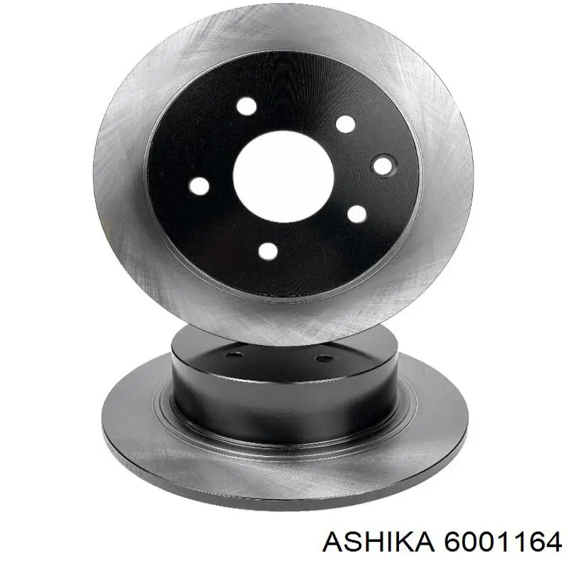 Диск переднього гальма Ashika 6001164 ціна, від 43.34 USD