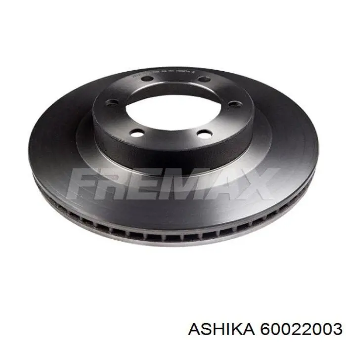 60022003 Ashika диск гальмівний передній