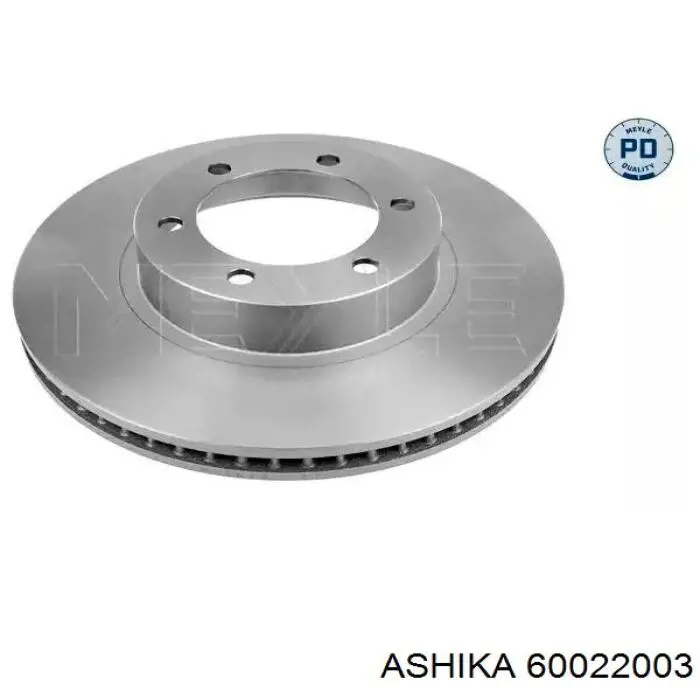 Диск переднього гальма Ashika 60022003 ціна, від 41.44 USD