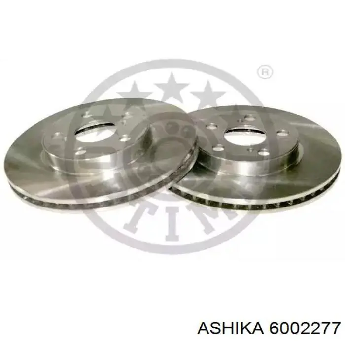Диск переднього гальма Ashika 6002277 ціна, від 31.71 USD