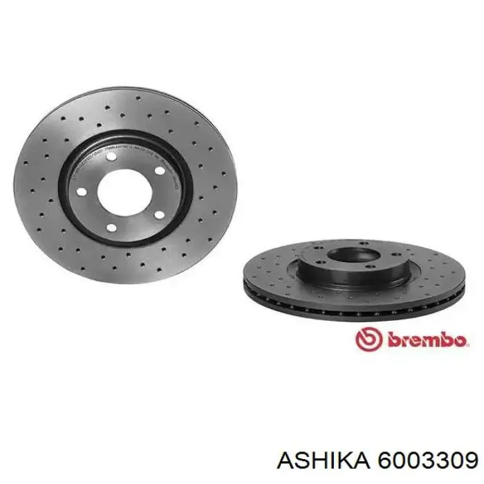 Купити 6003309 Ashika Ротор гальмівний