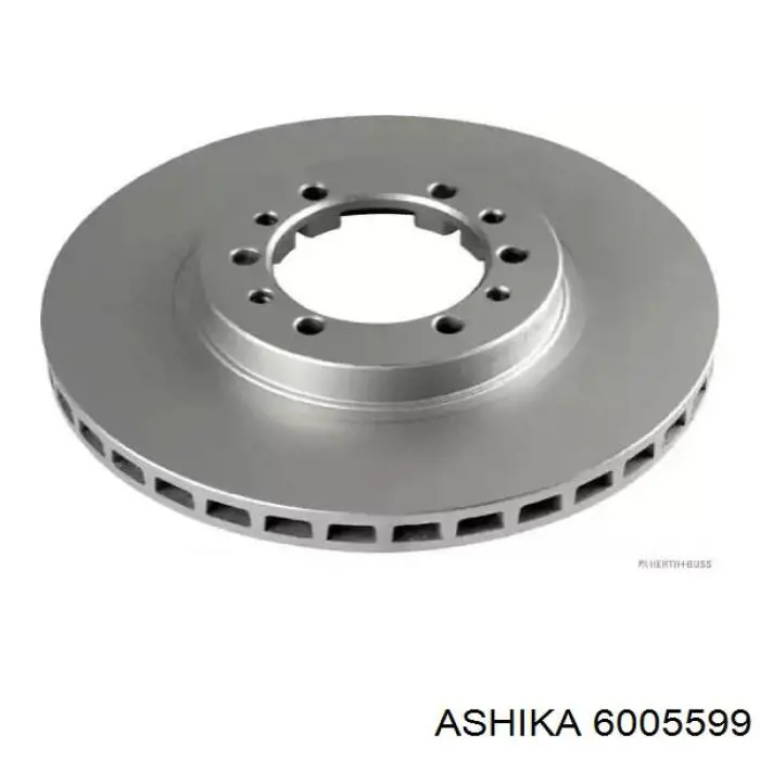 Диск переднього гальма Ashika 6005599 ціна, від 38.64 USD