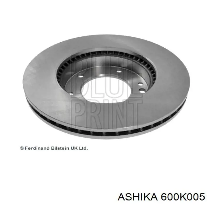 600K005 Ashika Гальмо дискове переднє