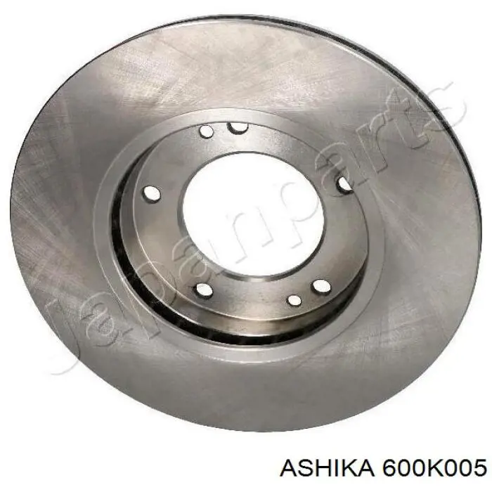 600K005 Ashika диск гальмівний передній