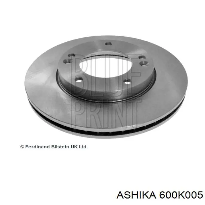 600K005 Ashika Гальмо дискове переднє