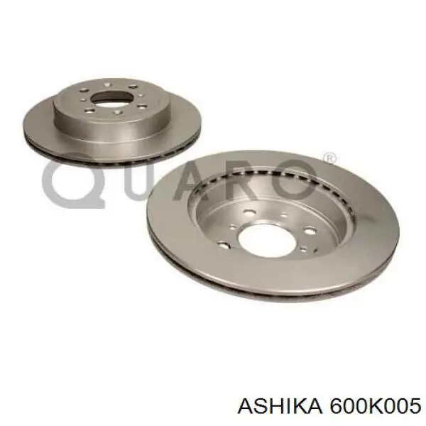 Диск переднього гальма Ashika 600K005 ціна, від 16.91 USD