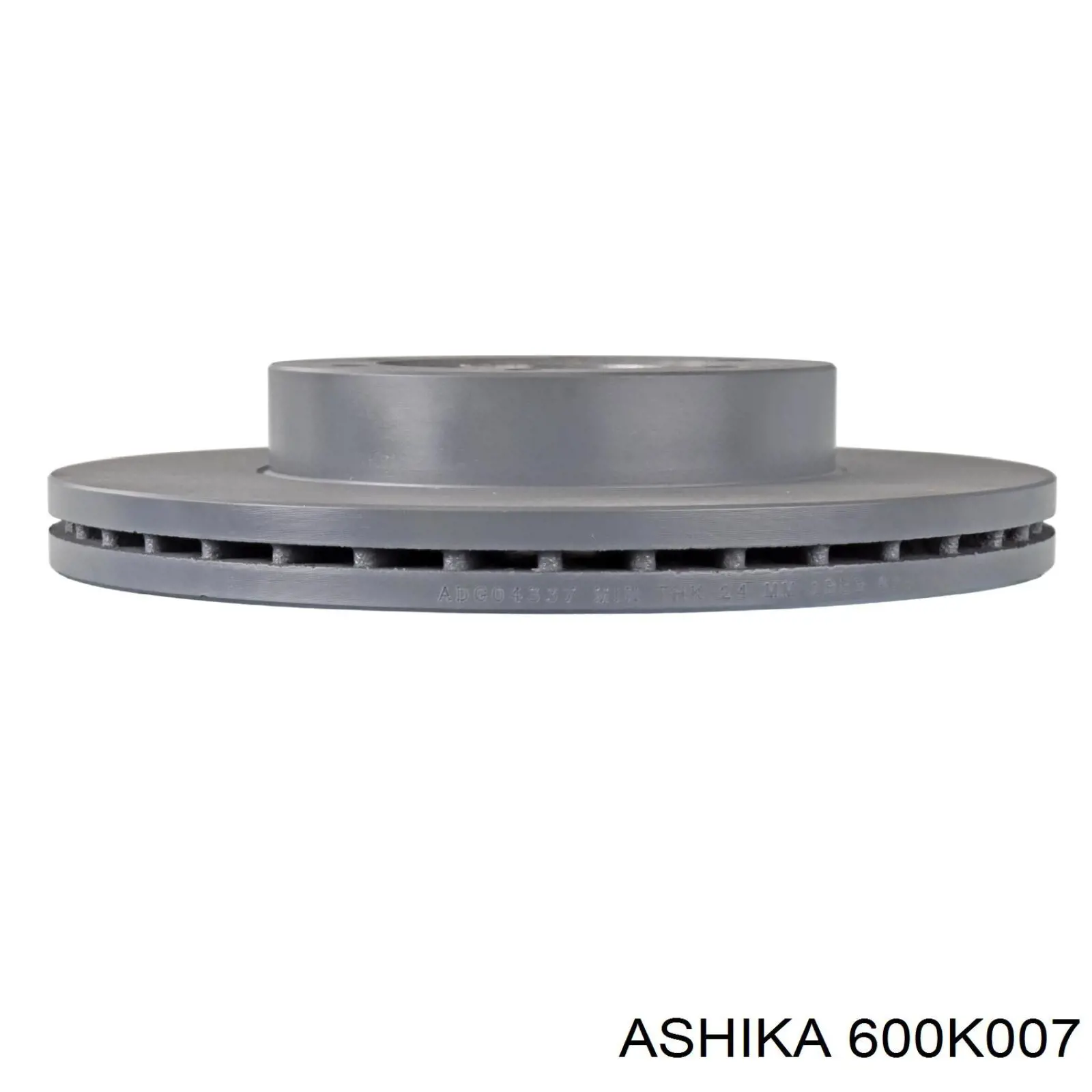 600K007 Ashika Гальмо дискове переднє