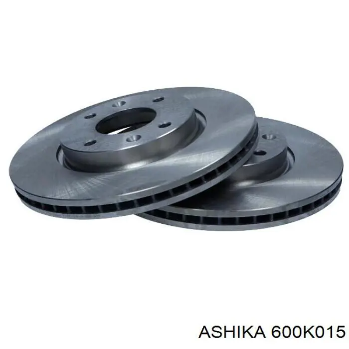 600K015 Ashika диск гальмівний передній