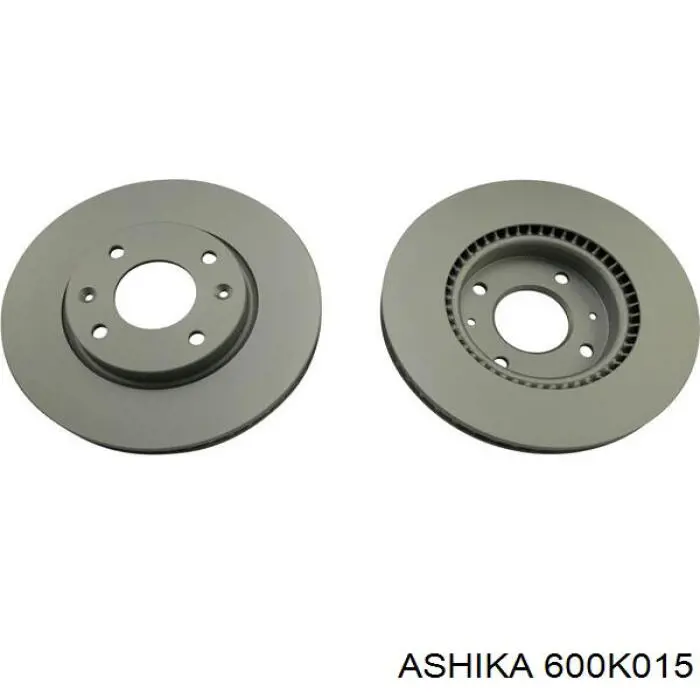 600K015 Ashika Гальмо дискове переднє