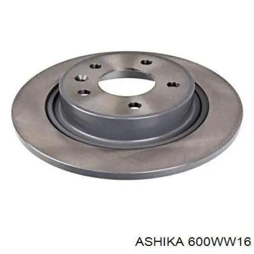 Диск гальмівний передній Ashika 600WW16