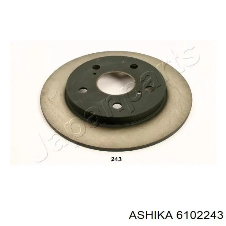 6102243 Ashika диск гальмівний задній
