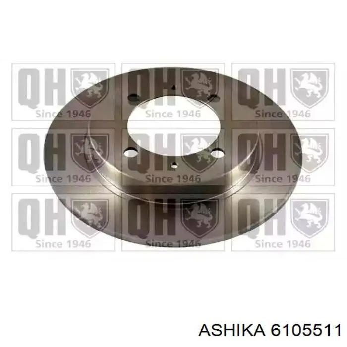 Гальмівні диски 6105511 Ashika