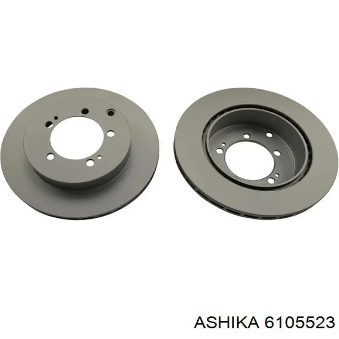 6105523 Ashika диск гальмівний задній
