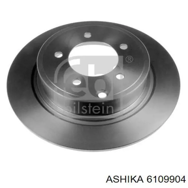 6109904 Ashika диск гальмівний задній