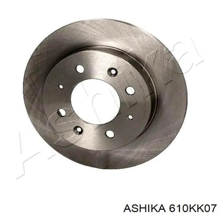 610KK07 Ashika диск гальмівний задній